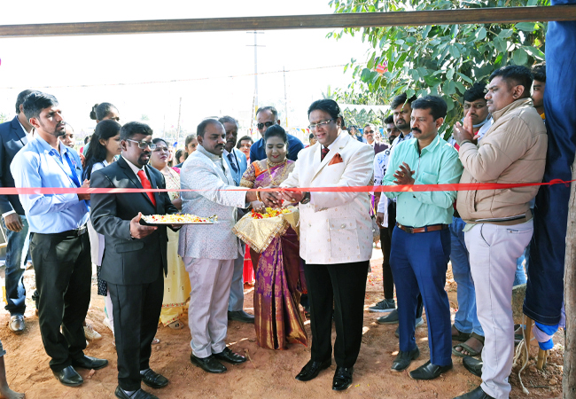 Bro Andrew Richard, Family along with the well-wishers of Grace Ministry inaugurated the Mega Prayer Centre / Church of Grace Ministry at Budigere in Bangalore, Karnataka with grandeur on Sunday, Jan 15th, 2023.